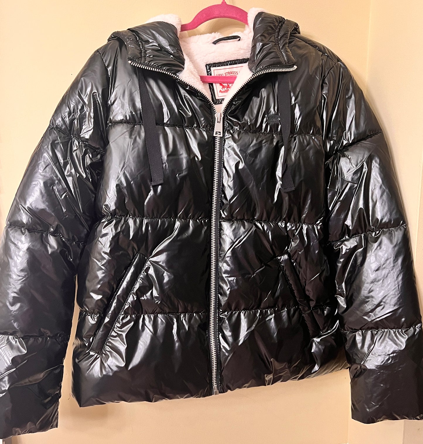 Black Levi's Bubble Coat