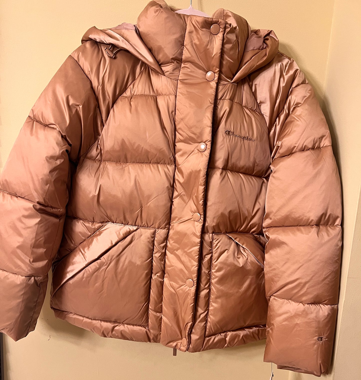 Bronze Champion Puffer Coat