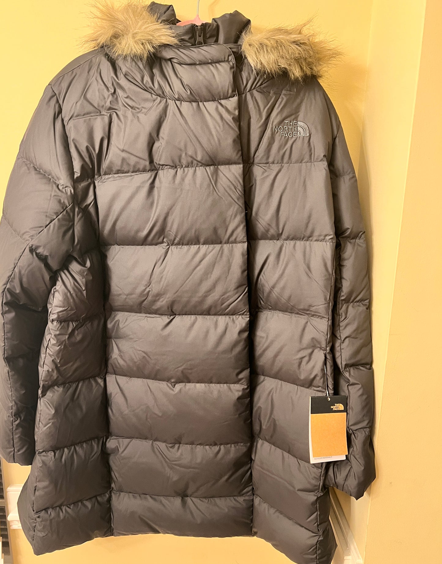 Black North Face Parka Women's Coat