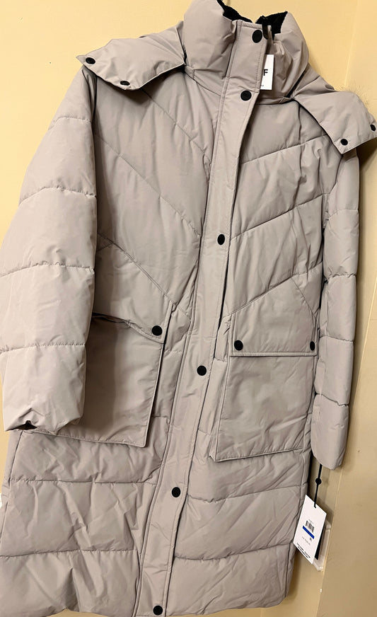 Gray DKNY Puffer Coat